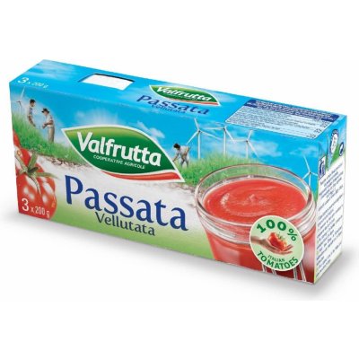 Valfrutta Rajčatové pyré 3 x 200 g