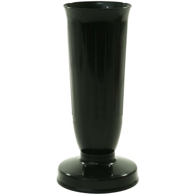 VÁZA ZATÍŽENÍM 26cm ČERNÁ – Hledejceny.cz