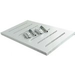 Triton Polička s perforací 1U/450mm, max.nosnost 150kg, čer., RAB-UP-450-H4 – Zboží Mobilmania