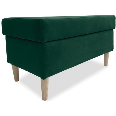 FRONTI Taburet FINN s úložným prostorem - zelený – Zboží Dáma