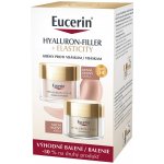 Eucerin Hyaluron-Filler + Elasticity Rosé denní krém 50 ml + noční krém 50 ml – Zboží Mobilmania