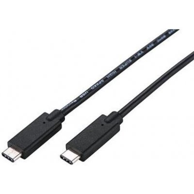 C-Tech CB-USB32-10B USB 3.2, Type-C (CM/CM), PD 100W, 20Gbps, 1m, černý – Hledejceny.cz