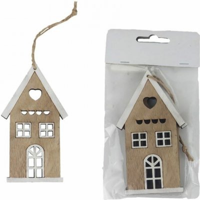 Domeček k zavěšení 2 ks D5727-20 6,8 x 0,5 x 12,5 cm – Hledejceny.cz