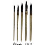 Štětec Simply-T Academy Squirrel X3011 - kulatý Velikost štětce: 2 – Zboží Dáma