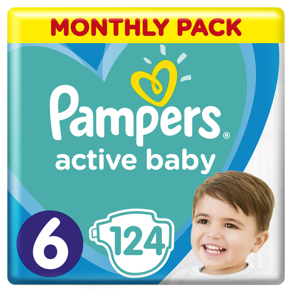 pampers pants 6 monthly pack