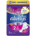 Always Platinum Super Velikost 2 Hygienické Vložky s křidélky 26 ks – Hledejceny.cz