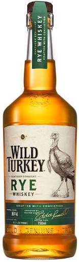 Wild Turkey Rye 40,5% 0,7 l (holá láhev)