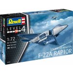 Revell Lockheed Martin F 22A Raptor 03858 1:72 – Zboží Mobilmania