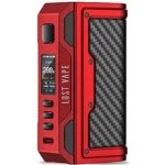 Lost Vape Thelema Quest 200W Box Mód Matte Red Carbon Fiber – Zbozi.Blesk.cz