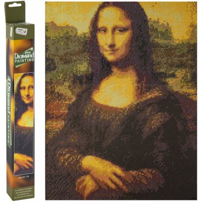 Craft Sensations Diamantové malování Mona Lisa 40 x 50 cm