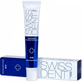 Swissdent regenerační a zesvětlující zubní pasta Biocare Whitening Toothpaste 50 ml