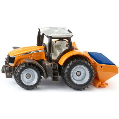 Siku traktor Massey Ferguson se sypačem soli – Sleviste.cz