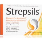 STREPSILS POMERANČ S VITAMINEM C ORM PAS 24 – Hledejceny.cz