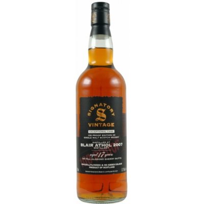 Signatory Vintage Blair Athol 2007 17y 57,1% 0,7 l (holá láhev) – Hledejceny.cz