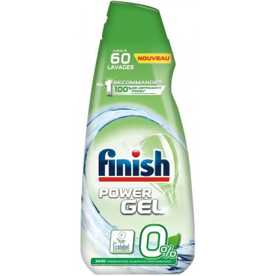 Finish Power Gel 0 % gel do myčky nádobí 900 ml