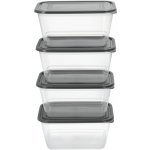 Silvercrest Sada potravinových dóz XXL 4 x 2,5 l – Zboží Dáma