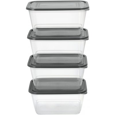 Silvercrest Sada potravinových dóz XXL 4 x 2,5 l – Zboží Dáma