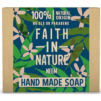 Faith in Nature tuhé mýdlo s Neem a propolisem 100 g – Zboží Mobilmania