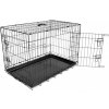 Potřeby pro cestování se psem Duvo+ Dog Crate 2Doors Plastic Tray Klec L 92 x 57 x 64 cm