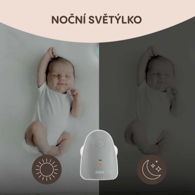 Zopa digitální audiomonitor Watcher Grey – Zboží Dáma