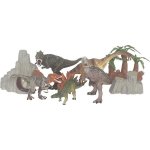 KING ME WORLD Set dinosaurů se stromy – Hledejceny.cz