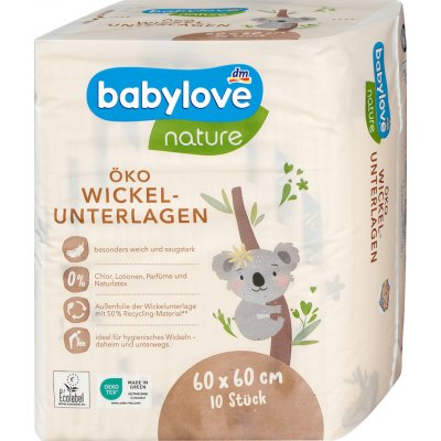 Babylove nature přebalovací podložky 10 ks – Zboží Dáma