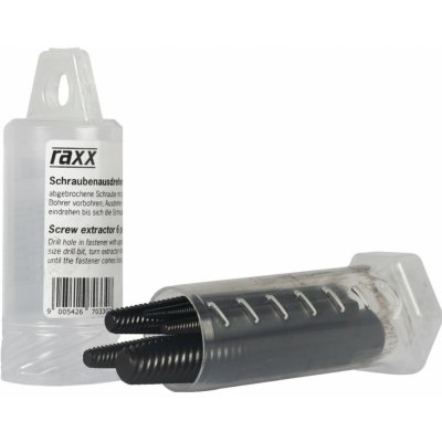 RAXX 1032559 vytahovač šroubů-sada vel.1-5, pro šrouby M3-M18 [ 470 900 3 EEE ] – Zboží Mobilmania