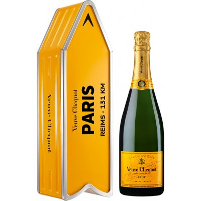 Veuve Clicquot Arrow Brut Yellow Label 12% 0,75 l (kazeta) – Zboží Mobilmania