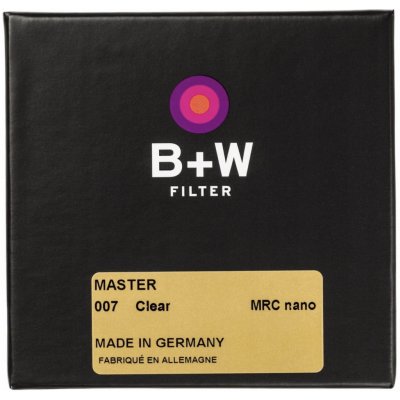 B+W 007 CLEAR MRC nano MASTER 72mm – Zboží Živě