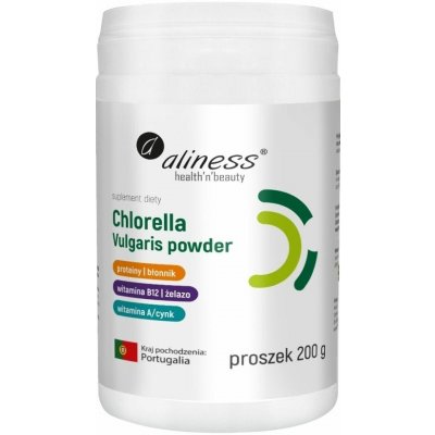 Aliness Chlorella Vulgaris v prášku 200 g – Hledejceny.cz