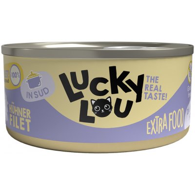 Lucky Lou Extrafood Filet ve vývaru kuřecí filet 18 x 70 g