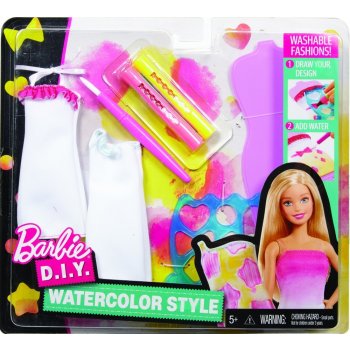 Mattel Barbie D.I.Y. MÓDNÍ NÁVRHÁŘSKÉ ŠABLONY