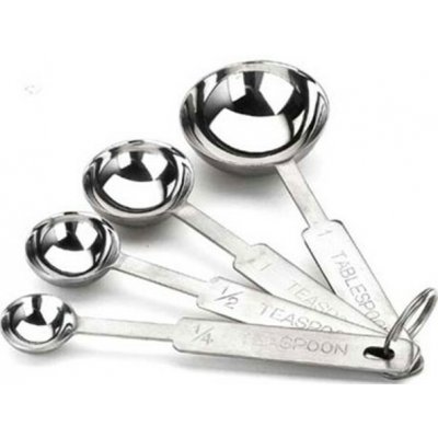 Paderno Odměrky nerez sada 4ks (lžíce) 1;2,5;5;15ml – Zboží Mobilmania