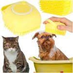 Pet Comfort AG672D Silikonová houba do koupele pro domácí zvířata 8 x 8,5 x 6 cm modrá – Sleviste.cz