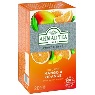 Ahmad Tea Mango & Orange alupack 20 sáčků – Sleviste.cz