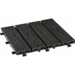 OBI WPC dlaždice s CLICK systémem antracit 30 x 30 x 2,4 cm 6 ks – Zbozi.Blesk.cz