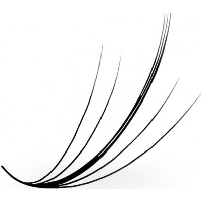 Luxury Lashes WISPY Premium Řasy v Hotovém Vějířku MIX 1 000 Ks Zakřivení umělých řas: CC, Délka umělých řas: Mix délek 8-13 mm, Tloušťka řas: 007 – Sleviste.cz