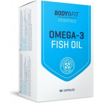 Body & Fit High Quality Omega 3 60 kapslí