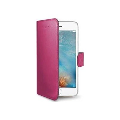 Pouzdro Celly Wally iPhone 7, 8, SE2020 růžové – Zboží Mobilmania