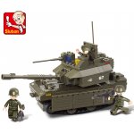 Sluban B0287 Tank ABRAMS M1A2 – Zboží Dáma