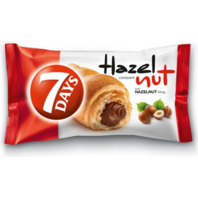 7 Days Croissant s lískoořechovou náplní 60 g – Zboží Dáma