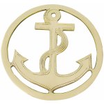 Sea-club Pot Mat Anchor - brass – Hledejceny.cz