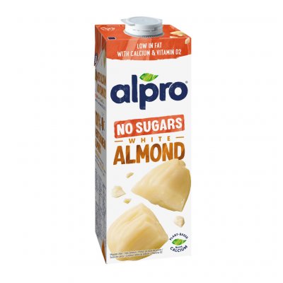 Alpro mandlový nápoj neslazený-nepražený 4 x 1 l – Zboží Dáma