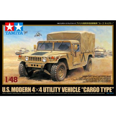 Tamiya U.S. Modern 4×4 Utility Vehicle Cargo Type 1:48 – Hledejceny.cz