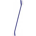 Surtep Animals Zubní kartáček pro psy oboustranný 17 cm Tmavě Modrá – Zboží Mobilmania