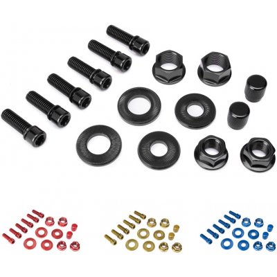 SALT Hardware Pack Červená Sada matic a šroubů – Sleviste.cz