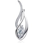 Gaura stříbrná brož NB-8504 – Zboží Dáma