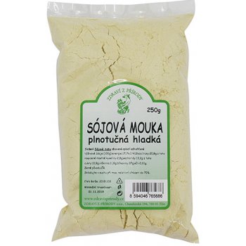 Zdraví z přírody Sojová mouka hladká Plnotučná 250 g