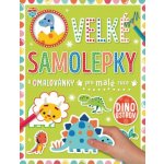 Velké samolepky a omalovánky pro malé ruce Dino ostrov – Zboží Mobilmania