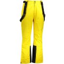 Alpine Pro Sango 8 pánské lyžařské kalhoty MPAS477224 sytě žlutá